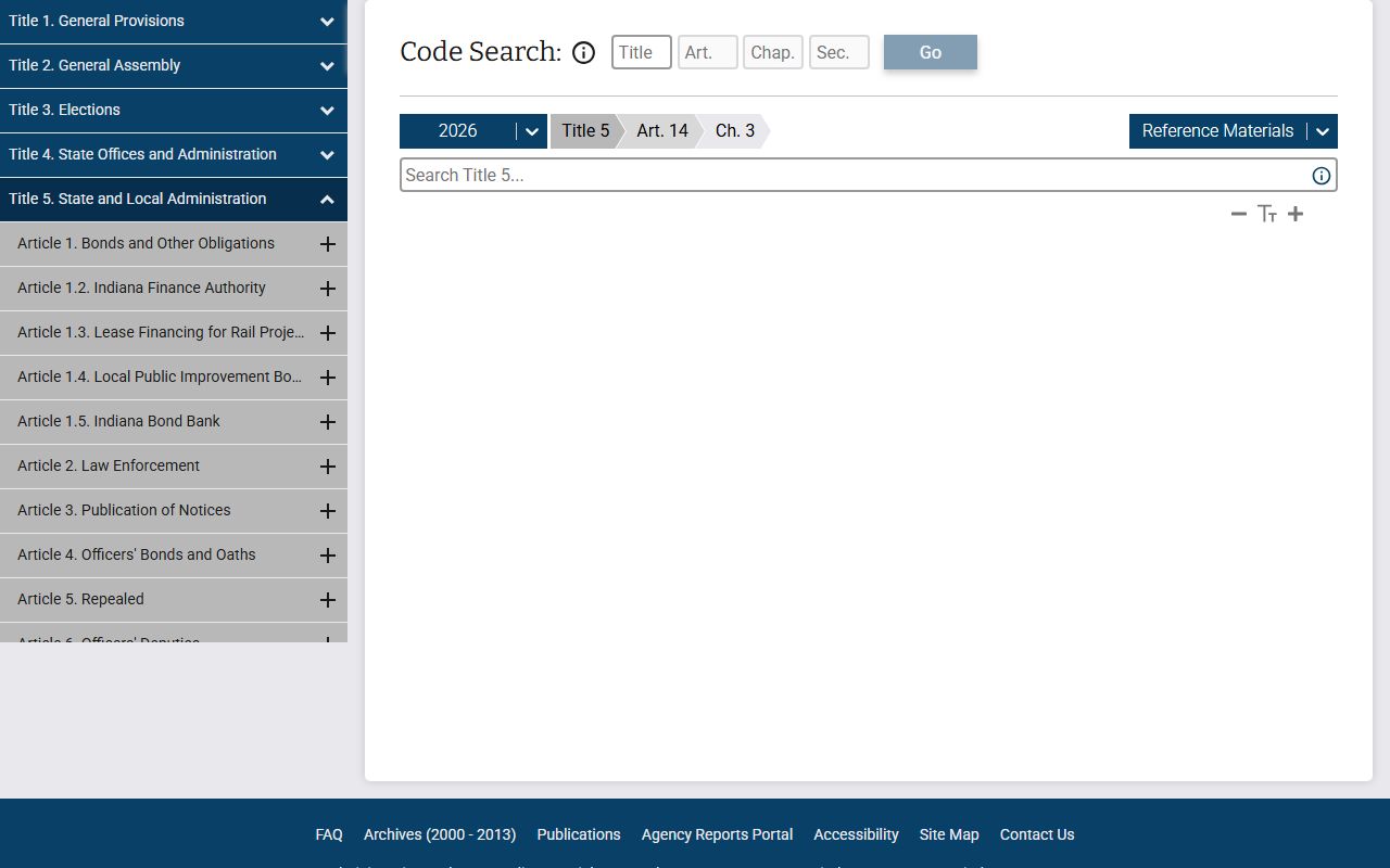 Brown County court records Indiana Access to Public Records Act source